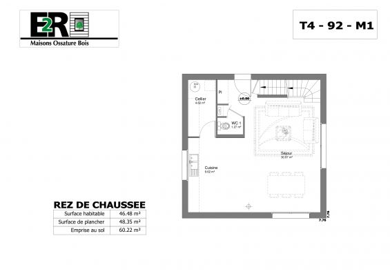 Construire une maison RT 2012 contemporaine en Normandie.