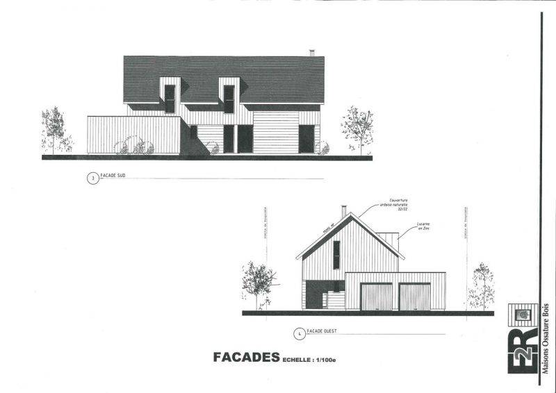 Faites construire une maison contemporaine en bois, proche de Caen, 14.