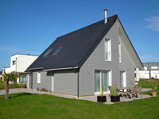 Construire une maison RT 2012 en ossature bois proche de Rouen, 76.