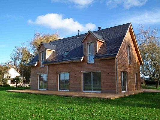 Imaginer votre maison individuelle RT2012 en bois proche de Caen, 14.